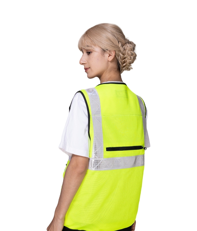 Outdoor Duty Work Wear Water Circulation Cooling Vests Reflective Safety Vests Made